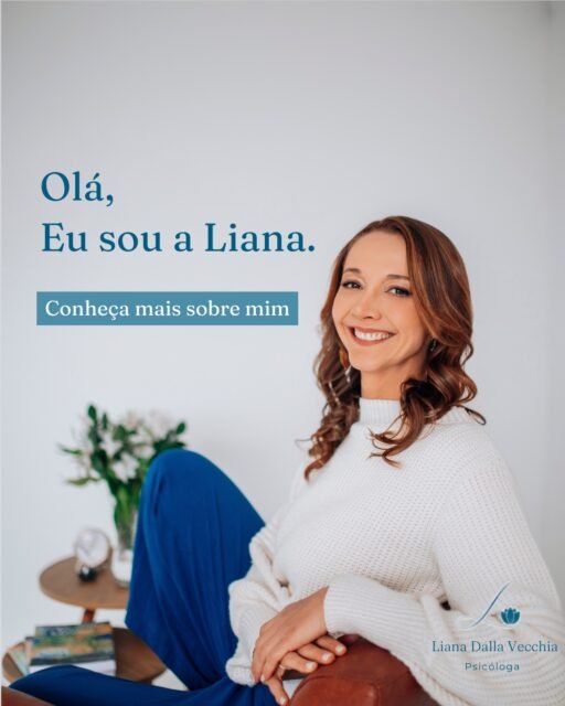 Olá, sou Liana Dalla Vecchia, psicóloga (CRP 12/16528) com mais de 16 anos de experiência.

💬 Atendimento com abordagem relacional-sistêmica, acolhendo você em sua singularidade e em suas relações.

🎓 Atualmente no pós-doutorado em Psicologia pela UFSC.

💻 Atendimento online — cuide da sua saúde mental de onde você estiver.

👇 Agende sua consulta pelo link na bio: linktr.ee/psicologa.liana